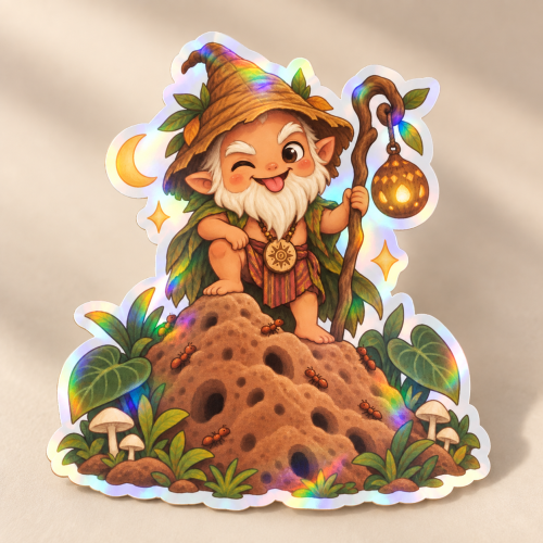 Nuno sa Punso Holographic Sticker