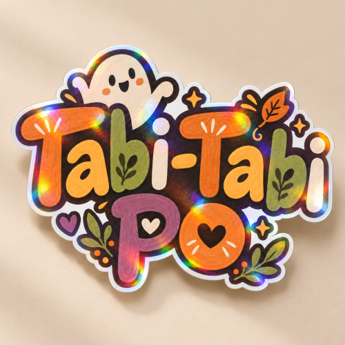 Tabi-Tabi Po Holographic Sticker